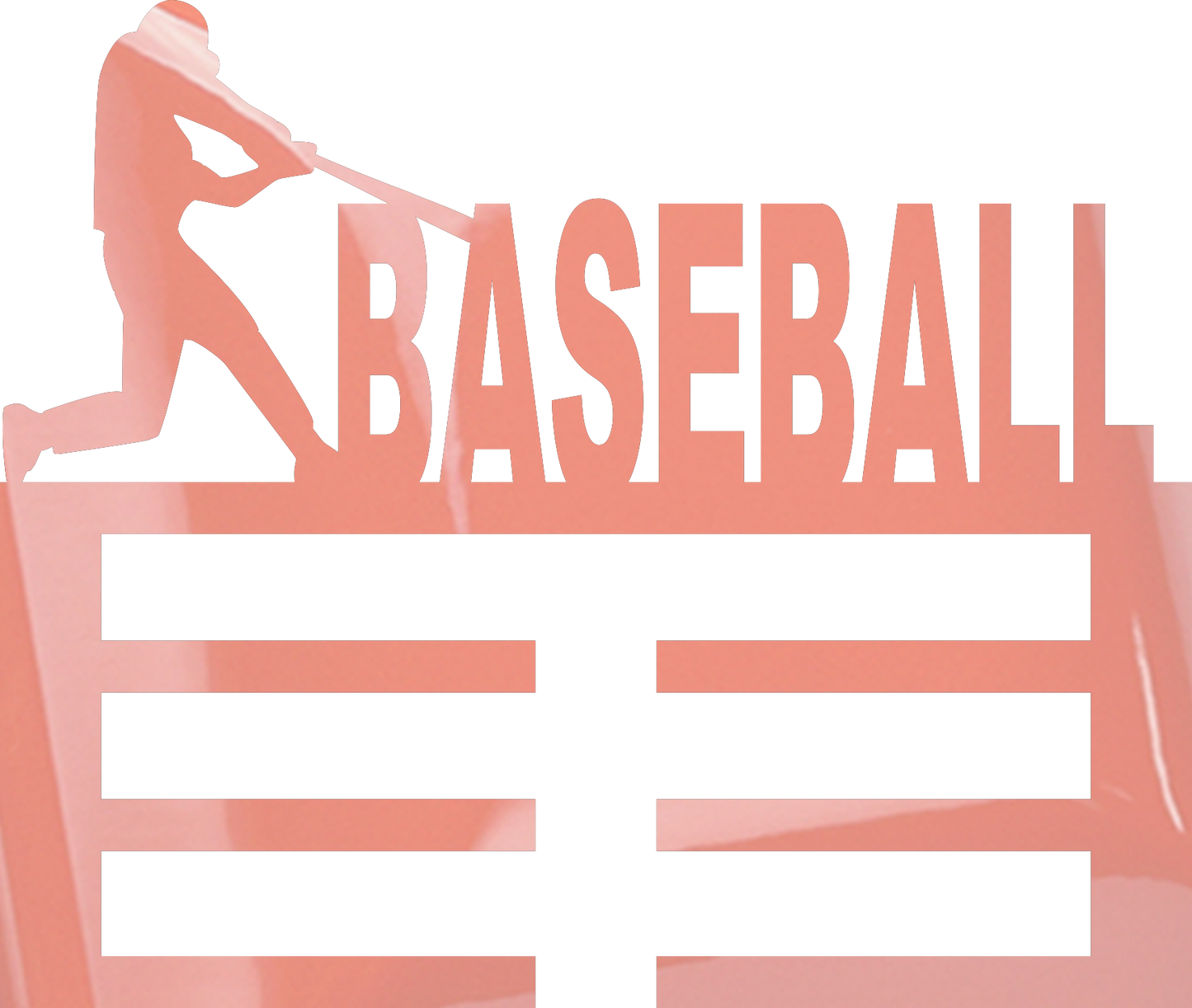 Baseball metal holder