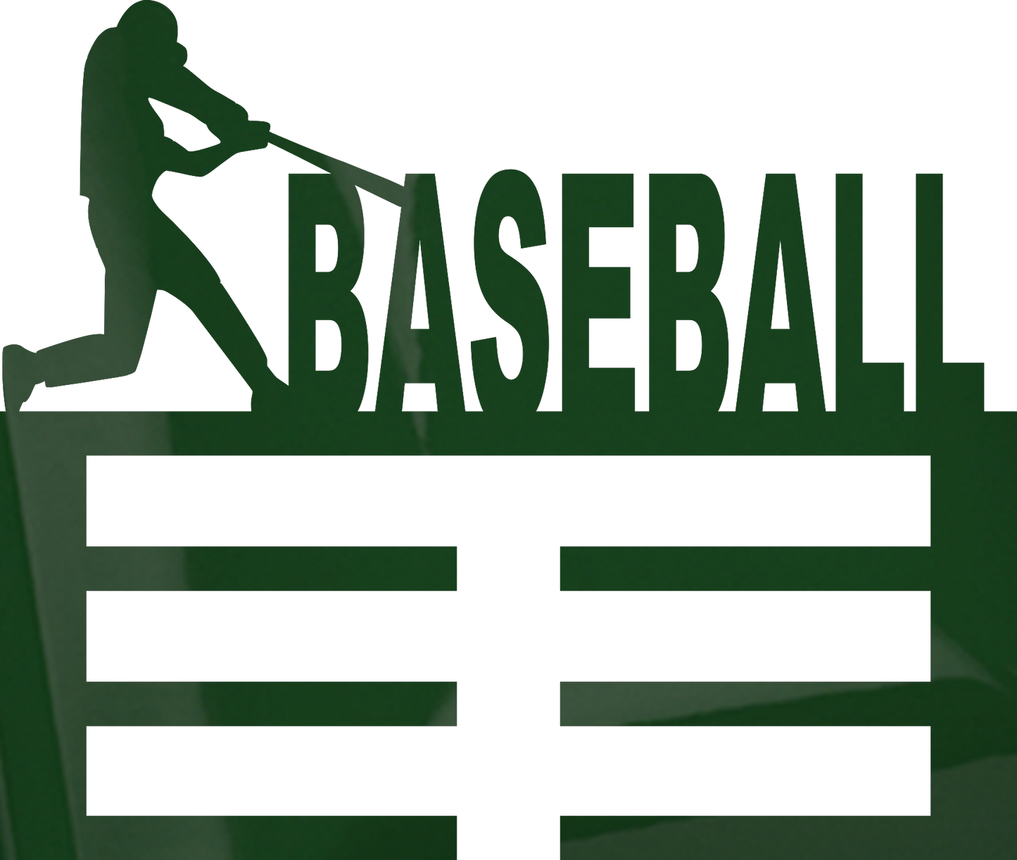 Baseball metal holder