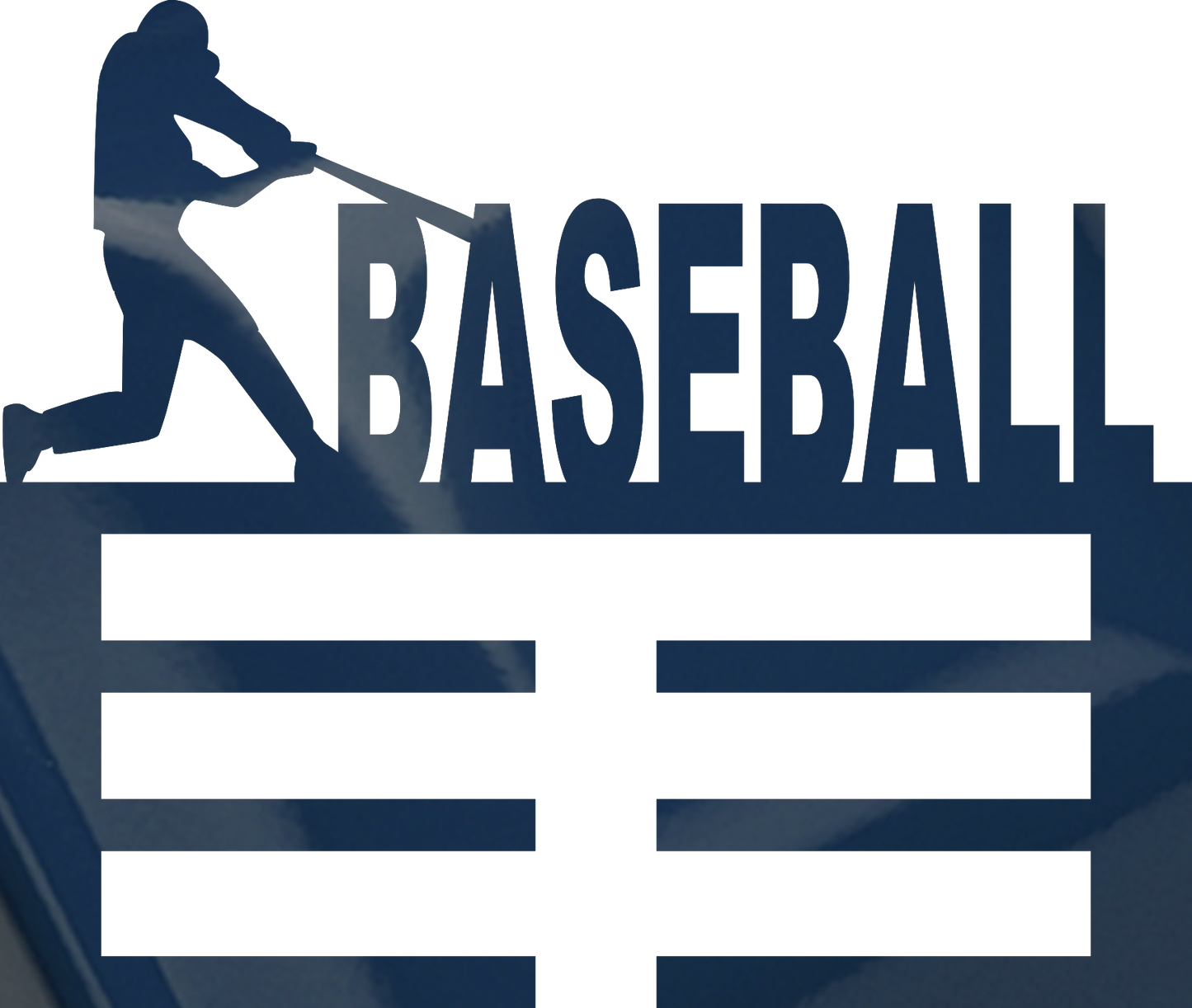 Baseball metal holder