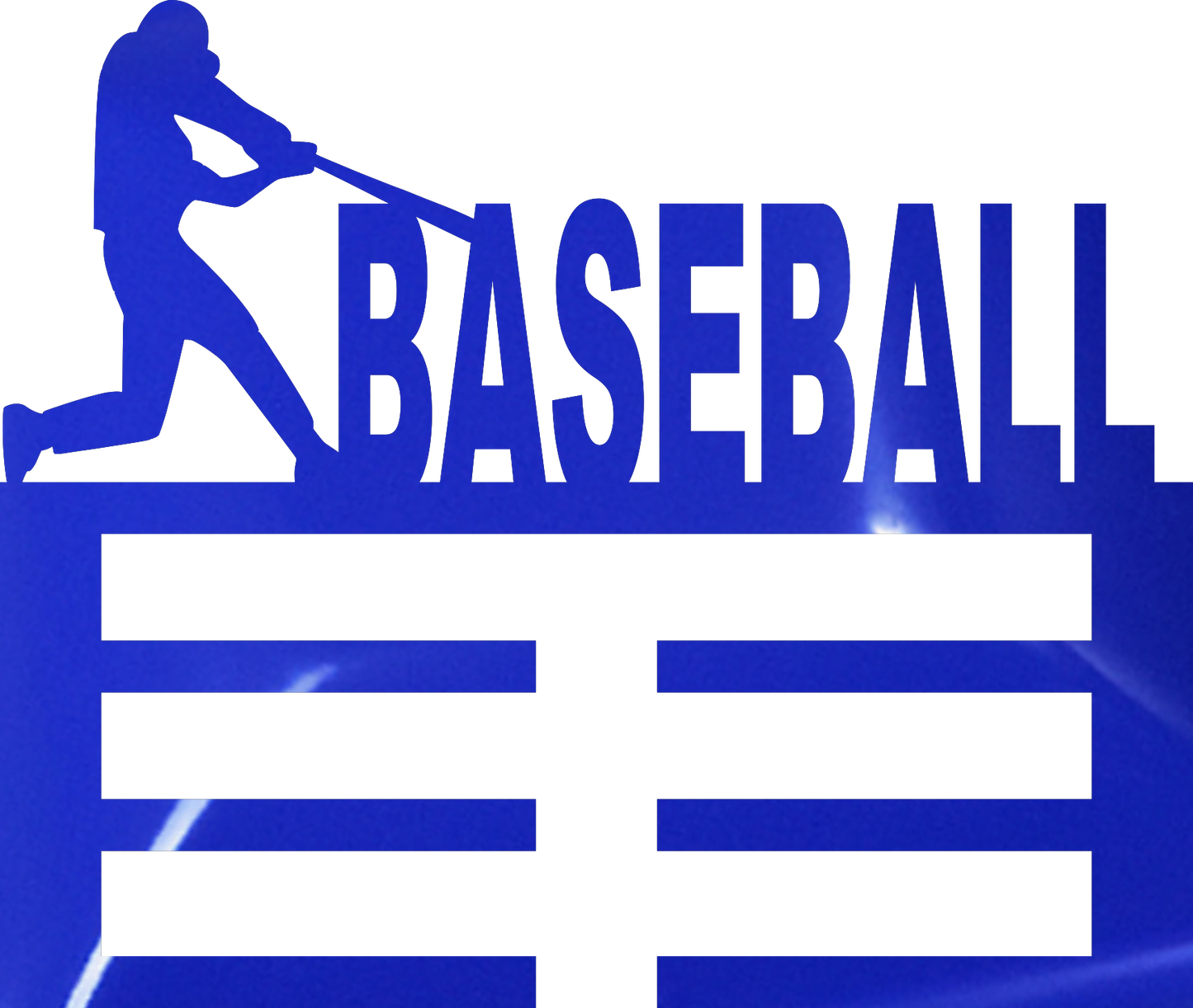 Baseball metal holder