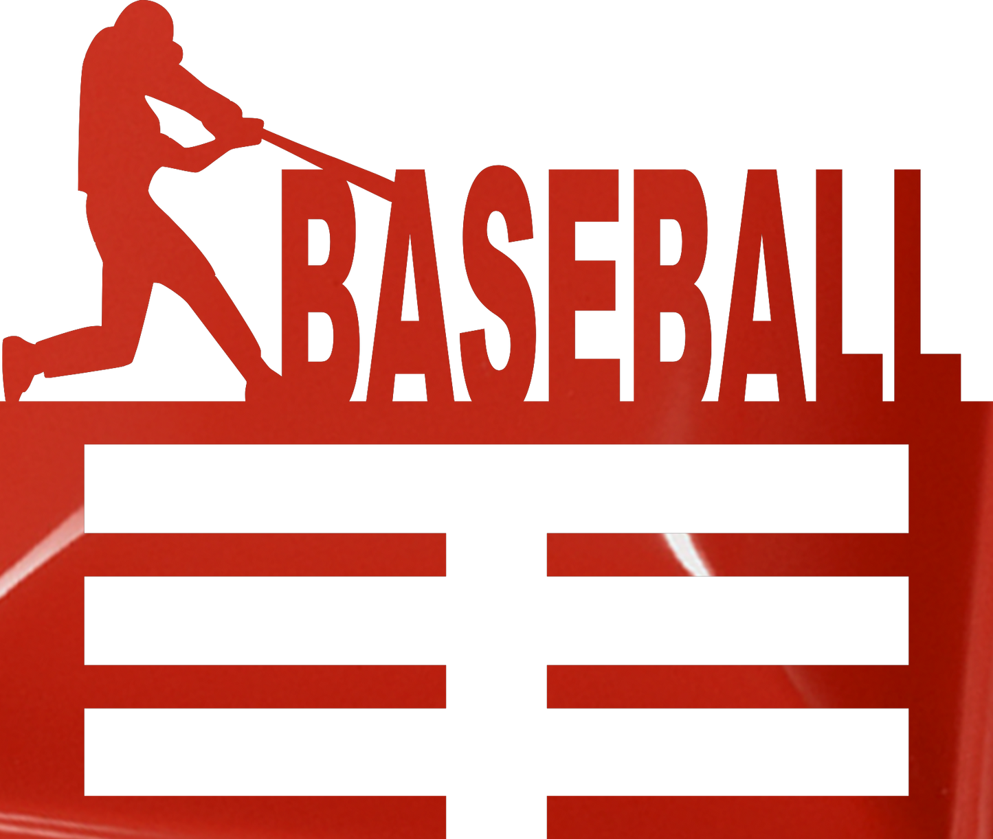 Baseball metal holder
