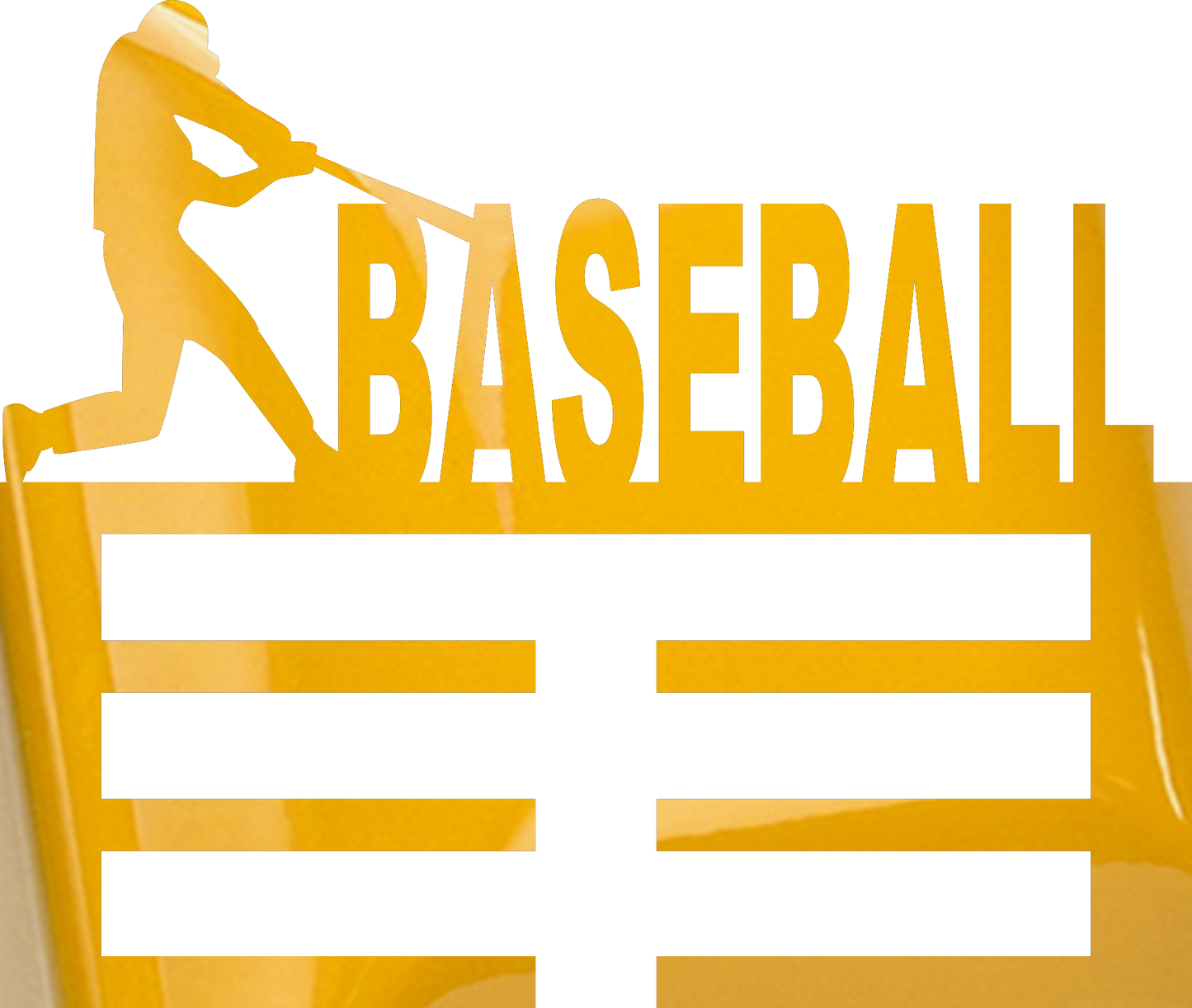 Baseball metal holder