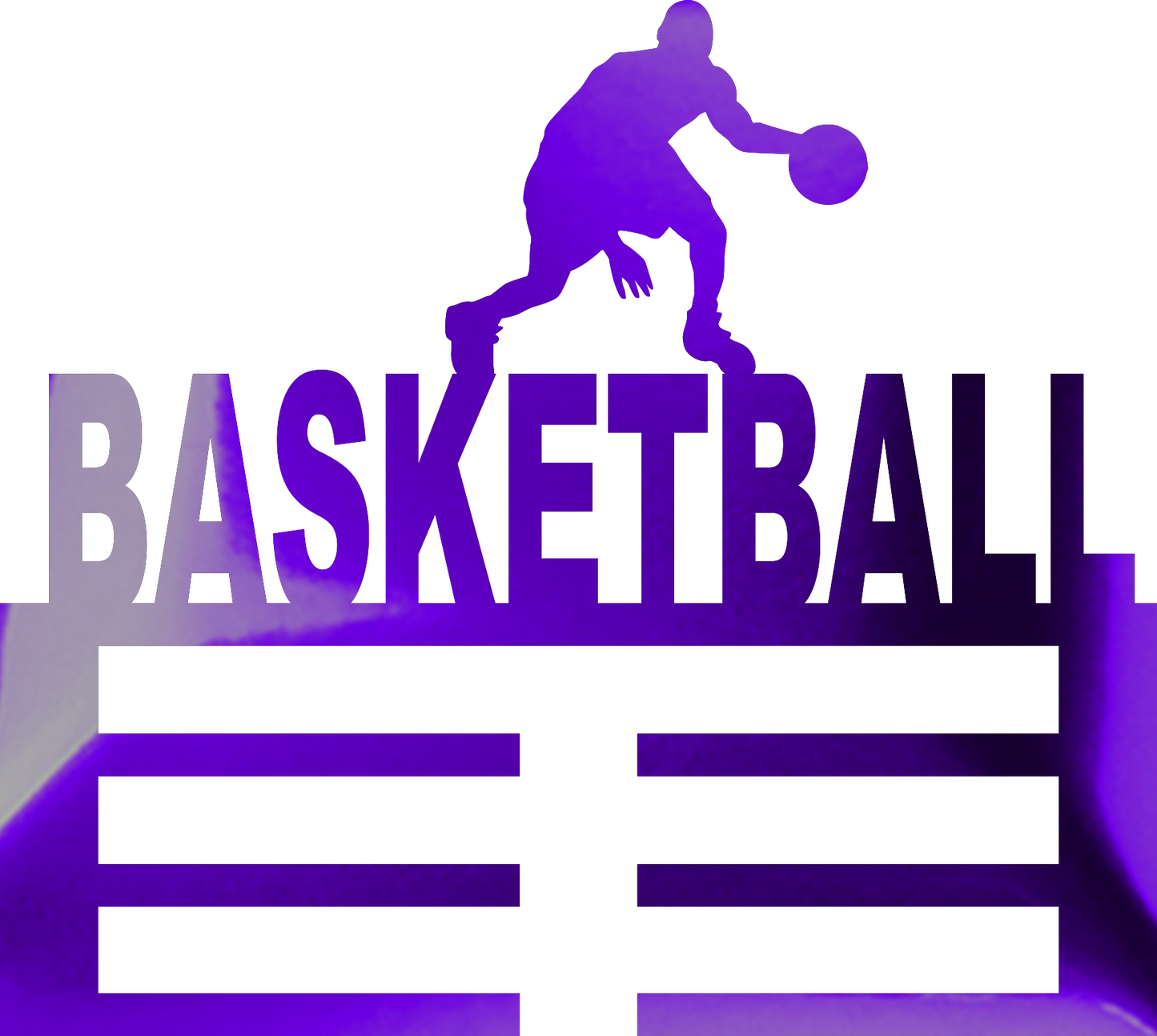Boy Basketball metal holder