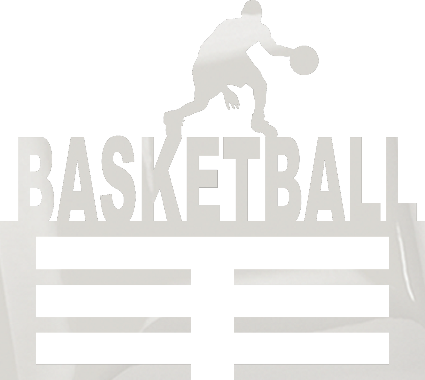 Boy Basketball metal holder