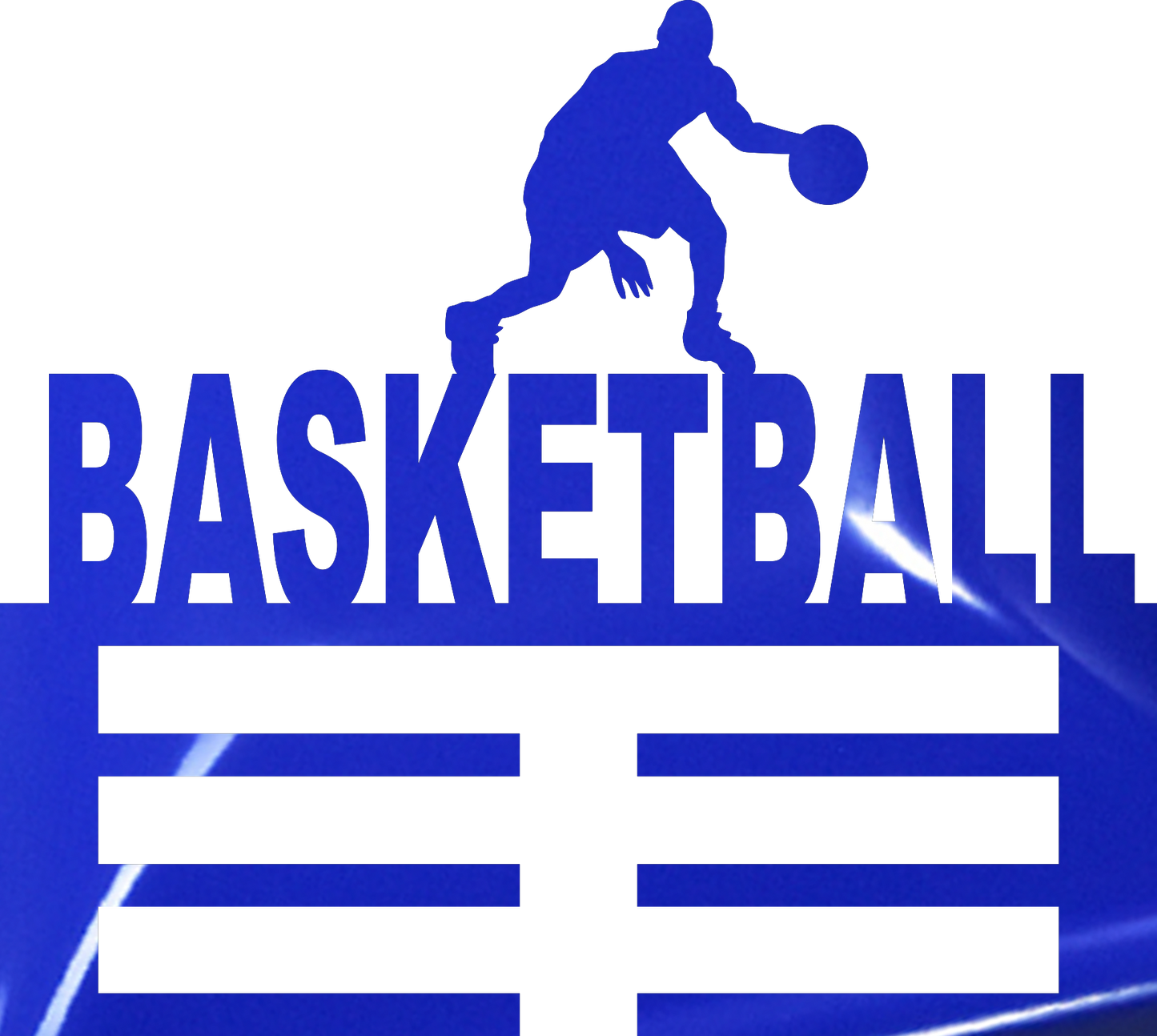 Boy Basketball metal holder