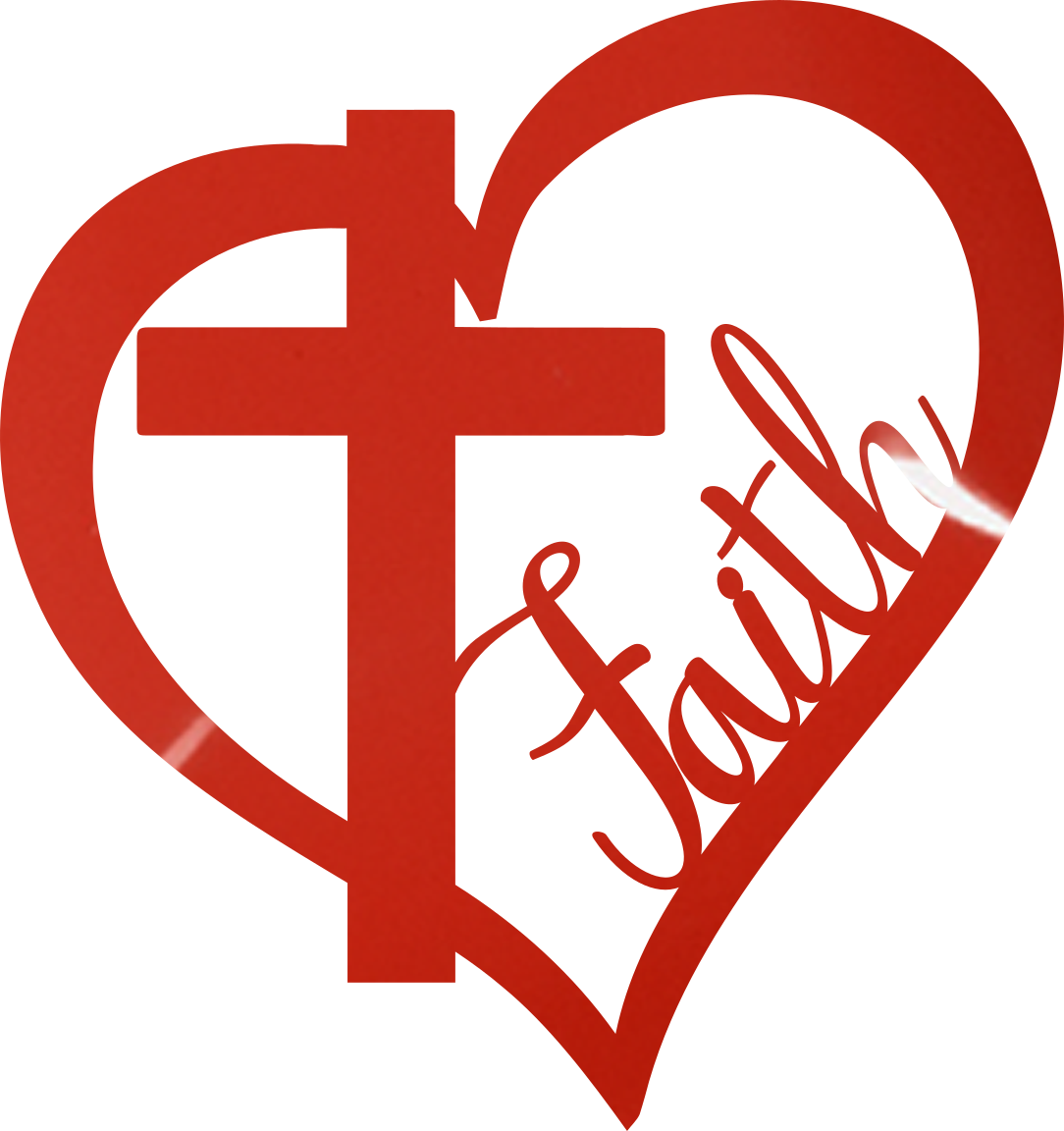 Faith Color Cross Faith Cross – Rustic Farmhouse Decor & More