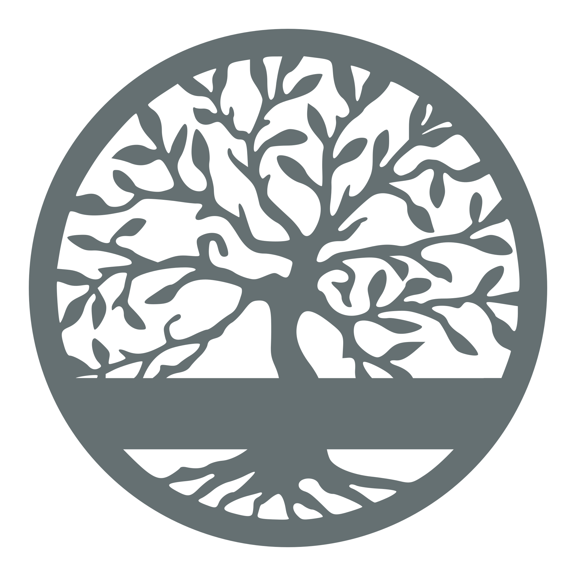 Tree of Life Monogram – Rustic Farmhouse Decor & More
